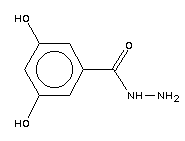 3,5-DihydroxybenzhydrazideStructure,7732-32-3Structure 3,5-Dihydroxybenzhydrazide Structure,7732-32-3Structure