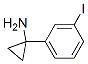 Cyclopropanamine, 1-(3-iodophenyl)-Structure,777055-30-8Structure Cyclopropanamine, 1-(3-iodophenyl)- Structure,777055-30-8Structure