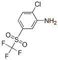 2-Chloro-5-(trifluoromethylsulfonyl)anilineStructure,779-87-3Structure 2-Chloro-5-(trifluoromethylsulfonyl)aniline Structure,779-87-3Structure