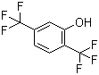 2,5-Bis(trifluoromethyl)phenol Structure,779-88-4Structure