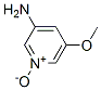 3-Pyridinamine, 5-methoxy-, 1-oxideStructure,78156-40-8Structure 3-Pyridinamine, 5-methoxy-, 1-oxide Structure,78156-40-8Structure