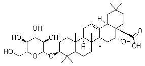 刺囊酸-3-O-葡糖苷結(jié)構(gòu)式_78285-90-2結(jié)構(gòu)式