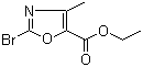 2-溴-4-甲基惡唑-5-甲酸乙酯結(jié)構(gòu)式_78451-13-5結(jié)構(gòu)式