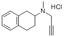2-Naphthalenamine, 1,2,3,4-tetrahydro-N-methyl-N-2-propyn-1-yl-, hydrochlorideStructure,78621-26-8Structure 2-Naphthalenamine, 1,2,3,4-tetrahydro-N-methyl-N-2-propyn-1-yl-, hydrochloride Structure,78621-26-8Structure