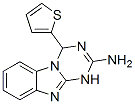 4-Thiophen-2-yl-1,4-dihydro-benzo[4,5]imidazo[1,2-a][1,3,5]triazin-2-ylamine Structure,78650-08-5Structure