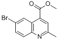 6-Bromo-2-methylquinoline-4-carboxylicacidmethylesterStructure,786659-09-4Structure 6-Bromo-2-methylquinoline-4-carboxylicacidmethylester Structure,786659-09-4Structure