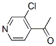 Ethanone, 1-(3-chloro-4-pyridinyl)-Structure,78790-82-6Structure Ethanone, 1-(3-chloro-4-pyridinyl)- Structure,78790-82-6Structure