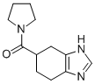 Methanone, 1-pyrrolidinyl(4,5,6,7-tetrahydro-1H-benzimidazol-6-yl)-Structure,788124-61-8Structure Methanone, 1-pyrrolidinyl(4,5,6,7-tetrahydro-1H-benzimidazol-6-yl)- Structure,788124-61-8Structure