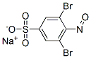 3,5-Dibromo-4-nitroso-benzenesulfonic acid sodium saltStructure,78824-09-6Structure 3,5-Dibromo-4-nitroso-benzenesulfonic acid sodium salt Structure,78824-09-6Structure