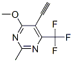 Pyrimidine, 5-ethynyl-4-methoxy-2-methyl-6-(trifluoromethyl)- (9ci)Structure,792934-98-6Structure Pyrimidine, 5-ethynyl-4-methoxy-2-methyl-6-(trifluoromethyl)- (9ci) Structure,792934-98-6Structure