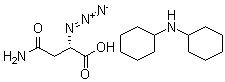 L-azidoasparagine dcha salt Structure,79410-49-4Structure
