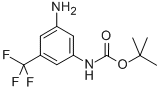 (3-Amino-5-trifluoromethyl-phenyl)-carbamic acid tert-butyl ester Structure,795307-83-4Structure