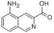 5-Aminoisoquinoline-3-carboxylic acidStructure,80066-71-3Structure 5-Aminoisoquinoline-3-carboxylic acid Structure,80066-71-3Structure
