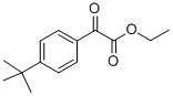 Ethyl 2-(4-tert-butylphenyl)glyoxylateStructure,80120-36-1Structure Ethyl 2-(4-tert-butylphenyl)glyoxylate Structure,80120-36-1Structure