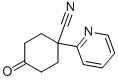 4-氧代-1-(吡啶-2-基)環(huán)己烷甲腈結構式_80139-11-3結構式