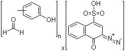 Cresol-formaldehyde copolymer 1,2-naphthoquinonediazido-4-sulfonateStructure,80296-78-2Structure Cresol-formaldehyde copolymer 1,2-naphthoquinonediazido-4-sulfonate Structure,80296-78-2Structure