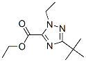 1H-1,2,4-triazole-5-carboxylicacid,3-(1,1-dimethylethyl)-1-ethyl-,ethylester(9ci)Structure,804557-33-3Structure 1H-1,2,4-triazole-5-carboxylicacid,3-(1,1-dimethylethyl)-1-ethyl-,ethylester(9ci) Structure,804557-33-3Structure