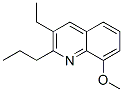 3-Ethyl-8-methoxy-2-propyl-quinoline Structure,80609-91-2Structure