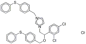 N-(4-Phenylthiobenzyl) Fenticonazole ChlorideStructure,80639-92-5Structure N-(4-Phenylthiobenzyl) Fenticonazole Chloride Structure,80639-92-5Structure