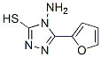 4-Amino-5-(2-furyl)-4H-1,2,4-triazole-3-thiolStructure,80809-38-7Structure 4-Amino-5-(2-furyl)-4H-1,2,4-triazole-3-thiol Structure,80809-38-7Structure