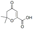 3,4-Dihydro-2,2-dimethyl-4-oxo-2H-pyran-6-carboxylic acidStructure,80866-93-9Structure 3,4-Dihydro-2,2-dimethyl-4-oxo-2H-pyran-6-carboxylic acid Structure,80866-93-9Structure