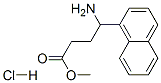 4-Amino-4-naphthalen-1-yl-butyric acid methyl ester hydrochlorideStructure,811842-01-0Structure 4-Amino-4-naphthalen-1-yl-butyric acid methyl ester hydrochloride Structure,811842-01-0Structure