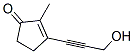 2-Cyclopenten-1-one, 3-(3-hydroxy-1-propynyl)-2-methyl-(9ci)Structure,81280-45-7Structure 2-Cyclopenten-1-one, 3-(3-hydroxy-1-propynyl)-2-methyl-(9ci) Structure,81280-45-7Structure