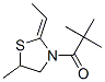 (9CI)-3-(2,2-二甲基-1-氧代丙基)-2-亞乙基-5-甲基-噻唑烷結(jié)構(gòu)式_816455-65-9結(jié)構(gòu)式