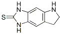 (9CI)-3,5,6,7-四氫-吡咯并[2,3-f]苯并咪唑-2(1H)-硫酮結(jié)構(gòu)式_81864-33-7結(jié)構(gòu)式