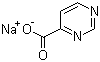 4-Pyrimidinecarboxylic acid sodium saltStructure,819850-18-5Structure 4-Pyrimidinecarboxylic acid sodium salt Structure,819850-18-5Structure