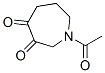 1H-azepine-3,4(2h,5h)-dione, 1-acetyldihydro- (9ci)Structure,82103-00-2Structure 1H-azepine-3,4(2h,5h)-dione, 1-acetyldihydro- (9ci) Structure,82103-00-2Structure