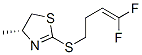 (4R)-(9CI)-2-[(4,4-二氟-3-丁烯)硫代]-4,5-二氫-4-甲基噻唑結(jié)構(gòu)式_824391-26-6結(jié)構(gòu)式