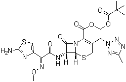 Cefteram pivoxilStructure,82547-58-8Structure Cefteram pivoxil Structure,82547-58-8Structure