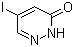 3(2H)-Pyridazinone, 5-iodo- Structure,825633-94-1Structure