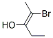 2-Penten-3-ol, 2-bromo-Structure,82687-34-1Structure 2-Penten-3-ol, 2-bromo- Structure,82687-34-1Structure