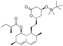 4-O-tert-butyldimethylsilyl epi lovastatinStructure,82978-03-8Structure 4-O-tert-butyldimethylsilyl epi lovastatin Structure,82978-03-8Structure