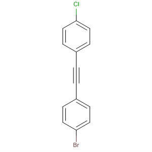 1-Bromo-4-[(4-chlorophenyl)ethynyl]benzene Structure,832744-28-2Structure