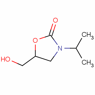 5-(Hydroxymethyl)-3-(1-methylethyl)oxazolidin-2-oneStructure,83277-30-9Structure 5-(Hydroxymethyl)-3-(1-methylethyl)oxazolidin-2-one Structure,83277-30-9Structure