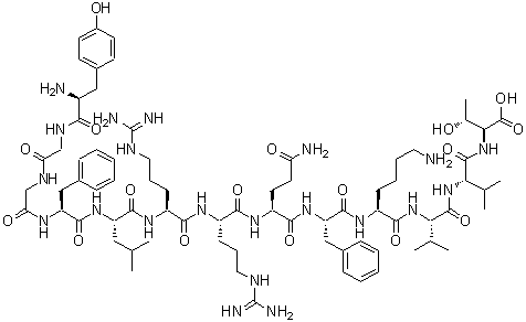Dynorphin bStructure,83335-41-5Structure Dynorphin b Structure,83335-41-5Structure