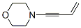 (9ci)-4-(3-丁烯-1-炔)-嗎啉結(jié)構(gòu)式_83363-92-2結(jié)構(gòu)式