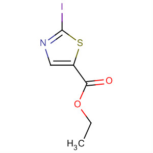 2-碘-5-噻唑羧酸乙酯結(jié)構(gòu)式_83553-48-4結(jié)構(gòu)式