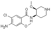 Cis-4-amino-5-chloro-2-methoxy-n-(3-methoxy-piperidin-4-yl)benzamideStructure,83863-69-8Structure Cis-4-amino-5-chloro-2-methoxy-n-(3-methoxy-piperidin-4-yl)benzamide Structure,83863-69-8Structure