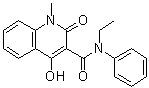 N-ethyl-n-phenyl-1,2-dihydro-4-hydroxy-1-methyl-2-oxo-quinoline-3-carboxamideStructure,84088-99-3Structure N-ethyl-n-phenyl-1,2-dihydro-4-hydroxy-1-methyl-2-oxo-quinoline-3-carboxamide Structure,84088-99-3Structure