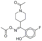 (E)-1-乙酰基-n-(乙?；趸?-α-(5-氟-2-羥基苯基)-4-哌啶甲胺結(jié)構(gòu)式_84163-52-0結(jié)構(gòu)式