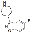5-氟-3-(4-哌啶基)-1,2-苯并異噁唑結(jié)構(gòu)式_84163-64-4結(jié)構(gòu)式