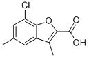 7-Chloro-3,5-dimethyl-2-benzofurancarboxylic acidStructure,842115-70-2Structure 7-Chloro-3,5-dimethyl-2-benzofurancarboxylic acid Structure,842115-70-2Structure