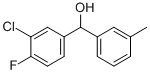 Benzenemethanol, 3-chloro-4-fluoro-α-(3-methylphenyl)-Structure,842140-69-6Structure Benzenemethanol, 3-chloro-4-fluoro-α-(3-methylphenyl)- Structure,842140-69-6Structure