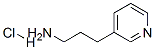 3-Pyridinepropanamine monohydrochlorideStructure,84359-17-1Structure 3-Pyridinepropanamine monohydrochloride Structure,84359-17-1Structure