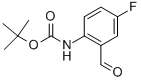 N-boc4-fluoro-2-formylaniline Structure,844891-31-2Structure