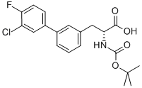 Boc-d-2-amino-3-(3-chloro-4-fluoro-biphenyl-3-yl)-propionic acidStructure,845529-27-3Structure Boc-d-2-amino-3-(3-chloro-4-fluoro-biphenyl-3-yl)-propionic acid Structure,845529-27-3Structure